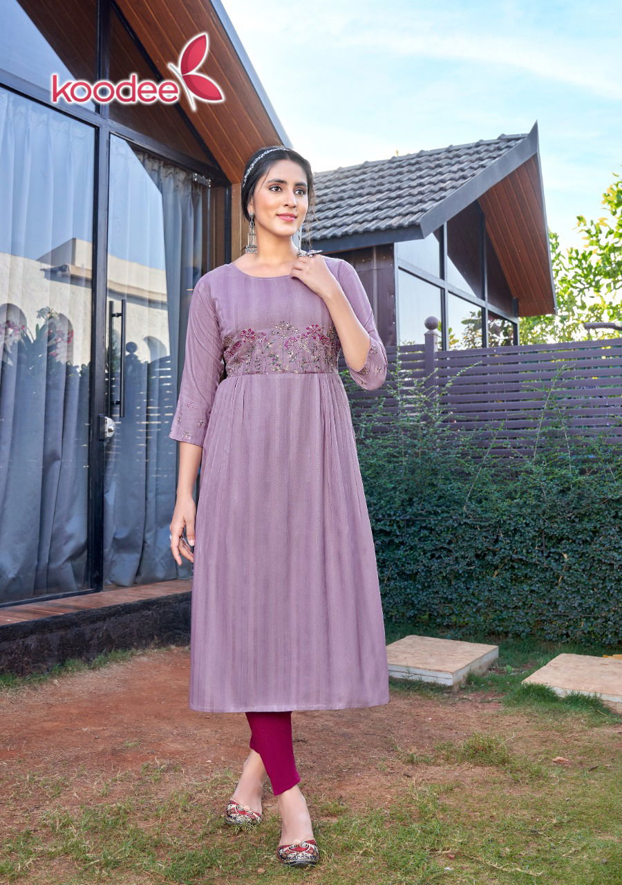  Koodee Morni vol 1 Heavy Work Festive Wear Wholesale Designer Kurtis Catalog